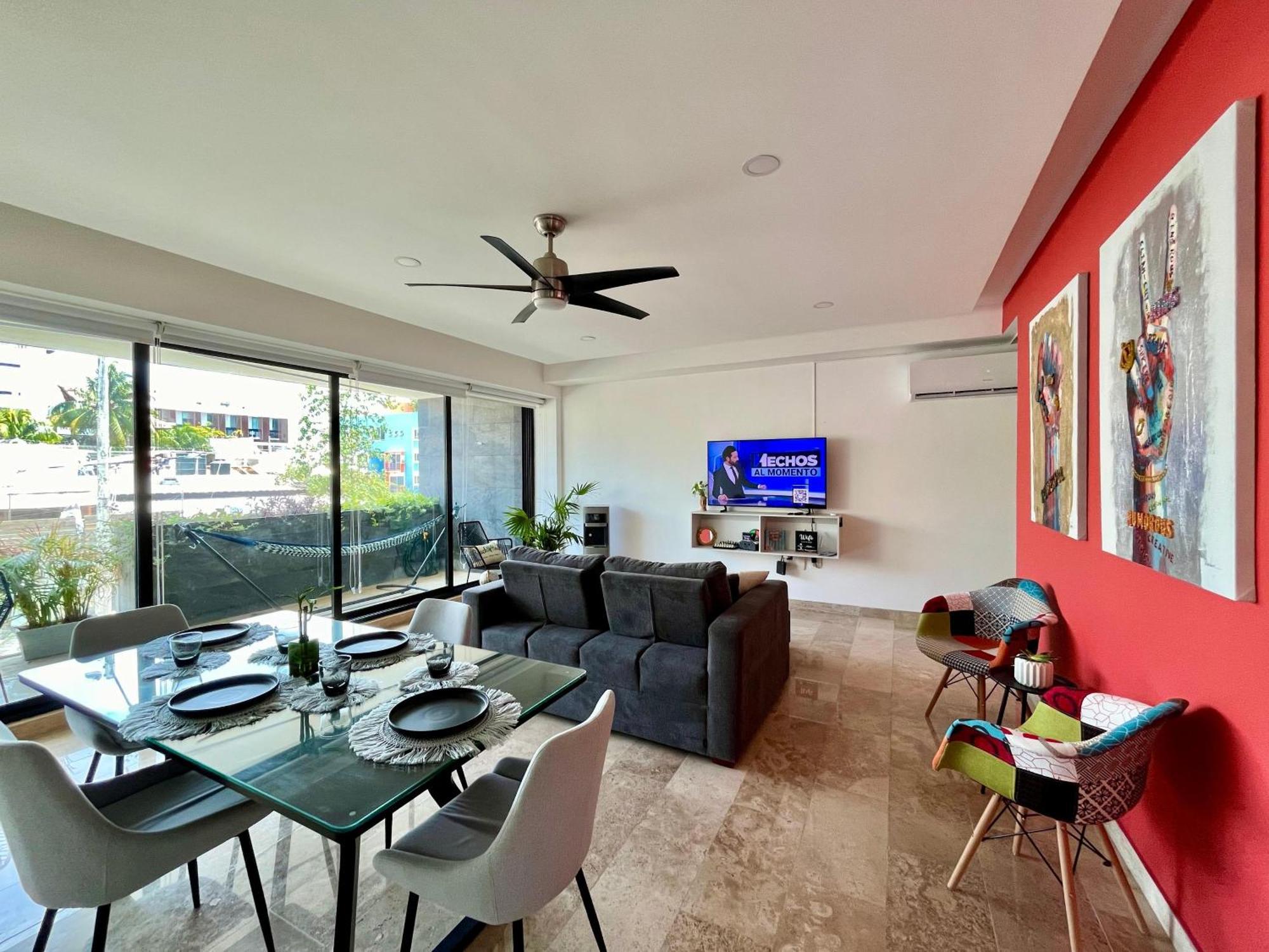 Feel At Just A Few Meters From The Sea! Apartamento Playa del Carmen